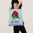 Search for pansy tote bags Red