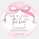 Search for tying the knot stickers Pink bow