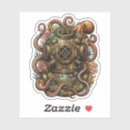Search for steampunk octopus stickers Marine life