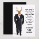 Search for tuxedo bachelor party invitations Groom