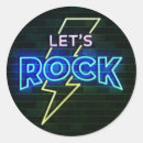 Search for lets rock stickers Retro