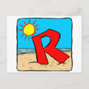 Recherche de la lettre r cartes postales Monogramme