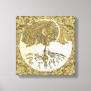 Search for yin yang canvas prints Tree