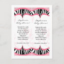 Recherche de motif zèbre invitations Animal