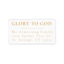Search for religious christmas return address labels Simple