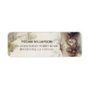 Search for tree heart return address labels Rustic