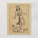 Search for vintage dancers postcards Tropical