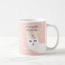 Search for pink llama mugs Girly