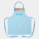 Search for cute teacher aprons Colorful