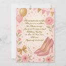 Search for heels birthday invitations Floral