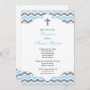 Search for silver christening invitations Glitter