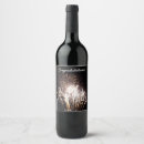 Search for new years wine labels White