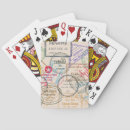 Recherche de timbre jeux de cartes Travel