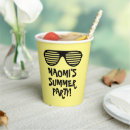 Search for funny paper cups Summer