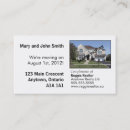Search for we have moved business cards House