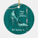 Search for ovarian cancer ornaments Teal