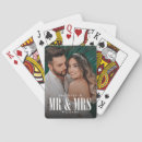 Search for wedding playing cards Just married