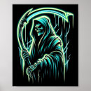 Search for metallic skull posters Black