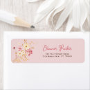 Search for little return address labels Watercolor floral