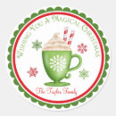 Search for hot chocolate stickers Peppermint