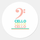 Search for bass clef stickers Cello