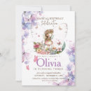 Search for purple fairy invitations Fairytale tea party