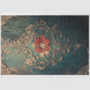 Recherche de vert de damassé Motif floral