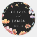 Search for summer wedding stickers Wildflower