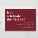 Search for nursing graduation invitations Typography