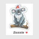 Recherche de koala noël autocollants Festif