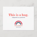 Search for hugging postcards Pink