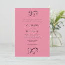 Search for raspberry wedding invitations Modern