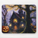 Search for spooky house mousepads Autumn