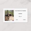 Search for dog training business cards Animal