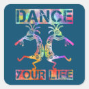 Recherche de kokopelli autocollants Danse