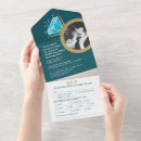 Search for 4th anniversary invitations Blue