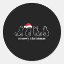Search for santa cat stickers Cartoon