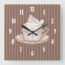 Recherche de cappuccino horloges Boisson