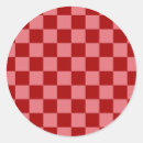 Recherche de damier rouge autocollants Tableau de contrôle