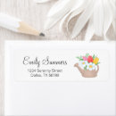 Search for cartoon flower return address labels Daisies