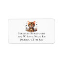 Search for crazy cat lady return address labels Kitty
