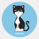 Search for black cat cartoon stickers Modern