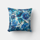 Search for indigo blue pillows Watercolor