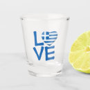 Search for greek shot glasses Blue