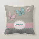 Search for gray butterfly pillows Pretty