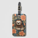 Search for sloth luggage tags Floral