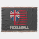 Search for pickleball throw blankets Flag