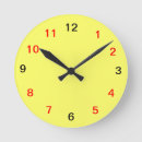 Search for yellow clocks Kitchen