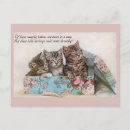 Search for victorian cat postcards Illustration
