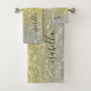 Search for silver and gold bathroom accessories Girly